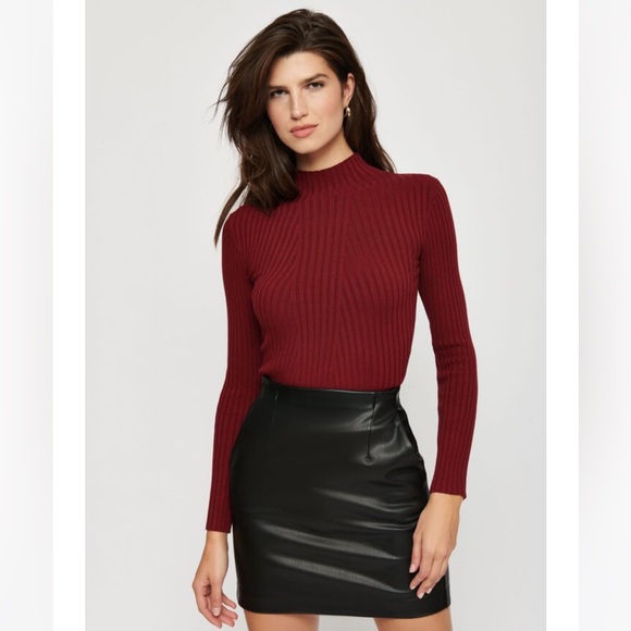 Maty Long Sleeve Funnel Neck Sweater - Picture 3 of 6